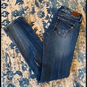 Express jeans. 32 inch seam. Size 2R. Boot cut.